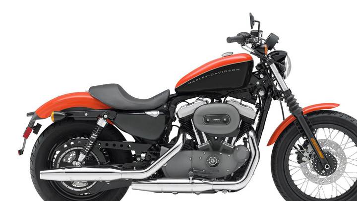 Harley Davidson Sportster Xl1200n Nightster Orange Color